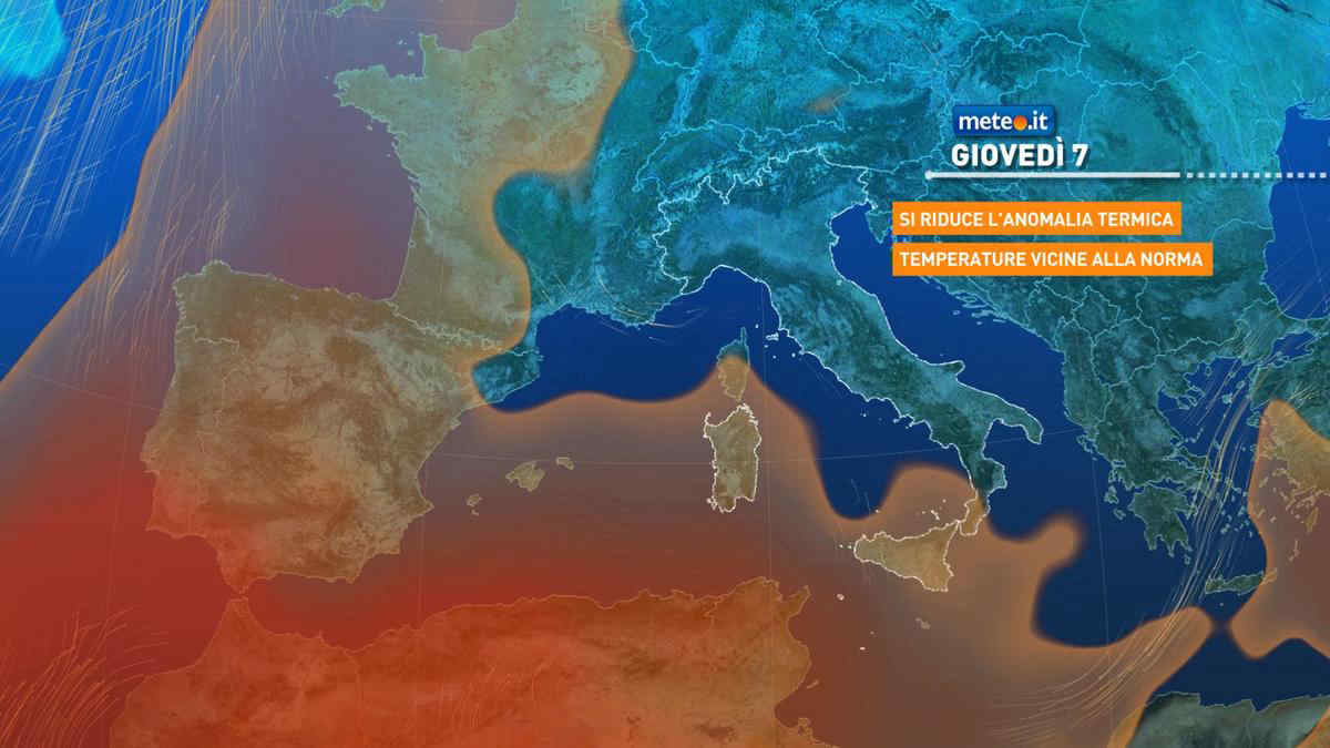 Meteo bloccato: freddo e perturbazioni lontane dall'Italia fino al weekend del 9-10