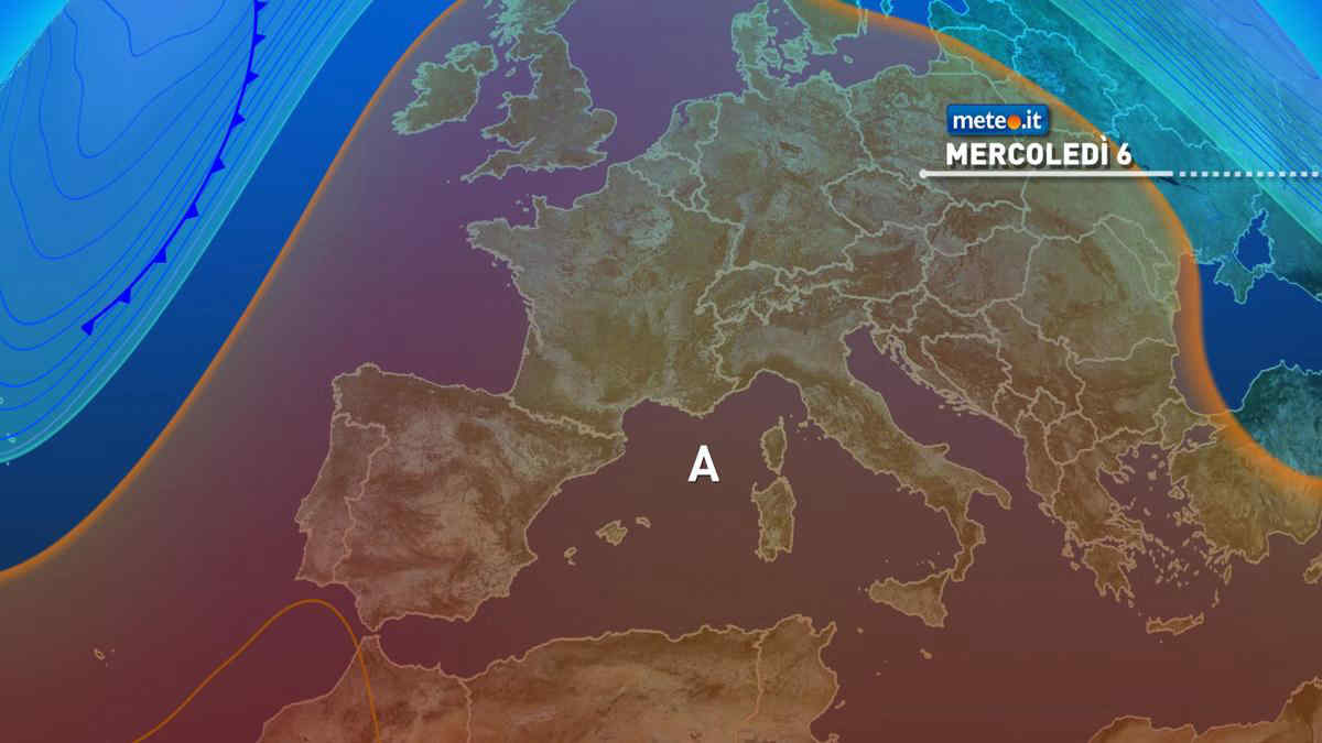 Meteo: anticiclone protagonista, poche piogge in arrivo. Le previsioni dal 6 novembre