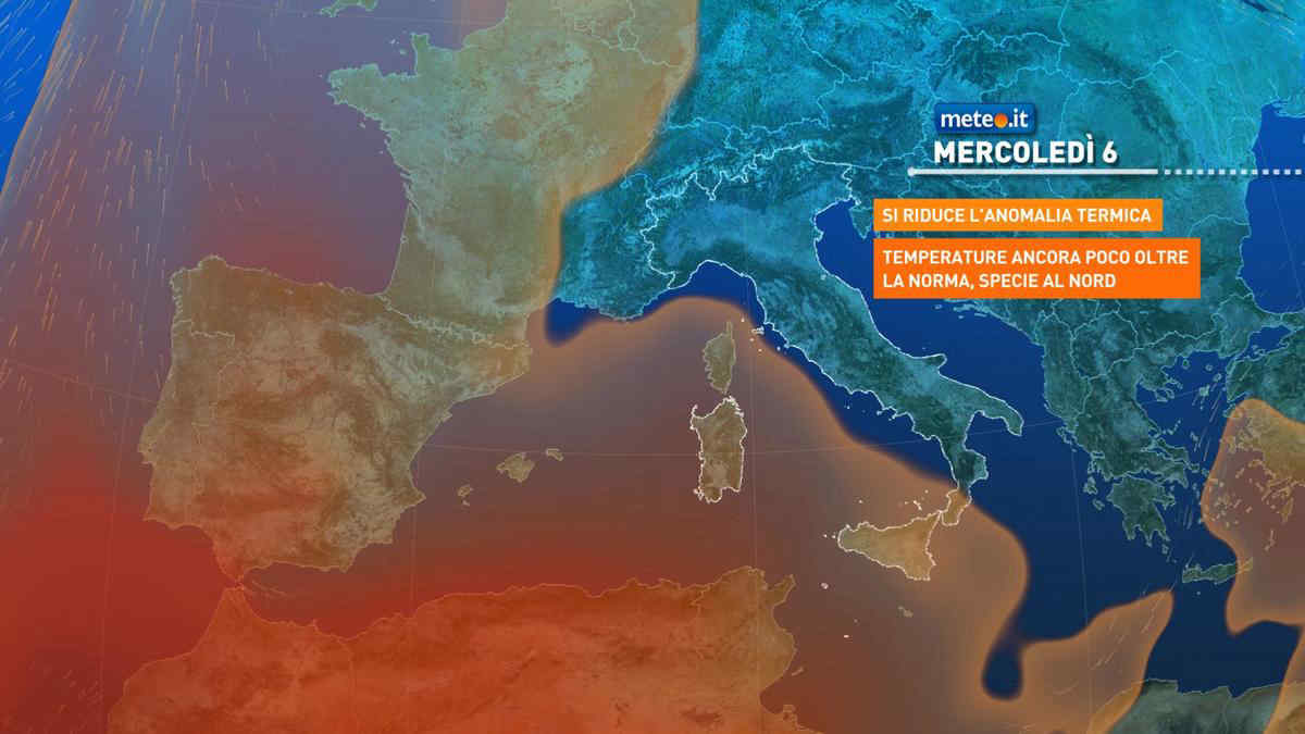 Calma meteo sull'Italia: poche piogge tra oggi e domani, ecco dove. Le previsioni dal 6 novembre