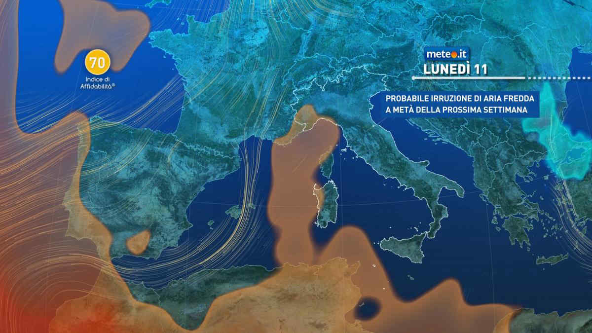 Meteo: alta pressione agli sgoccioli! Arriva il freddo invernale? La tendenza