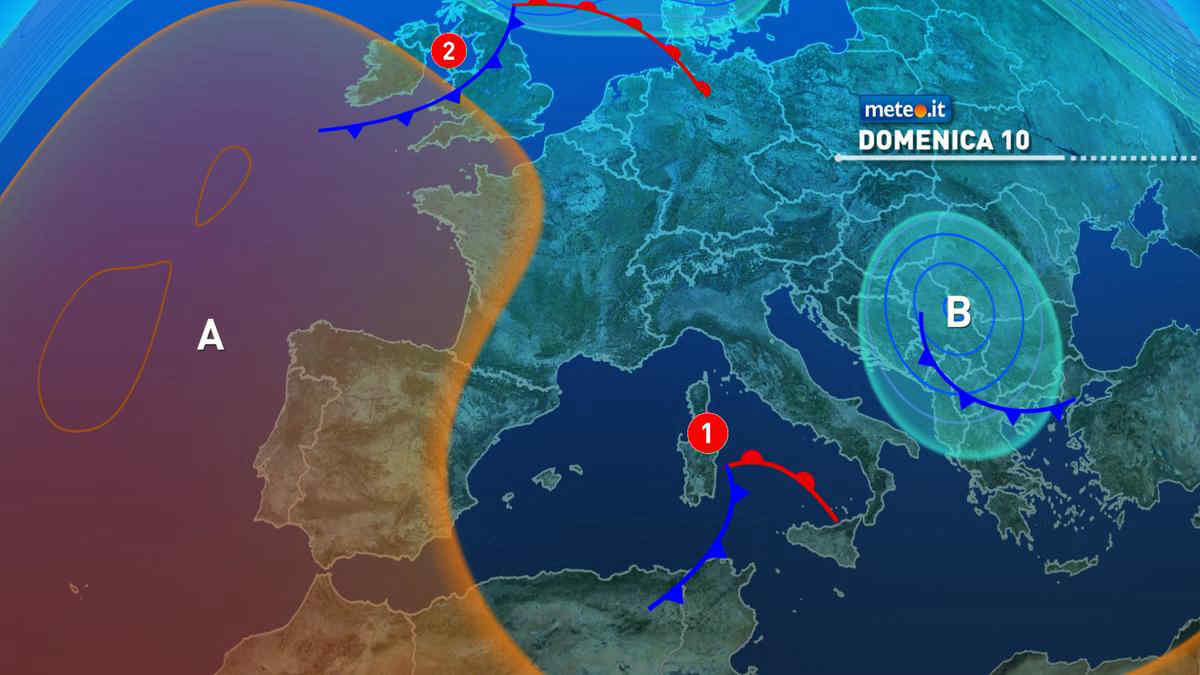 Meteo: 10 novembre con piogge sulle Isole. San Martino con freddo in arrivo!