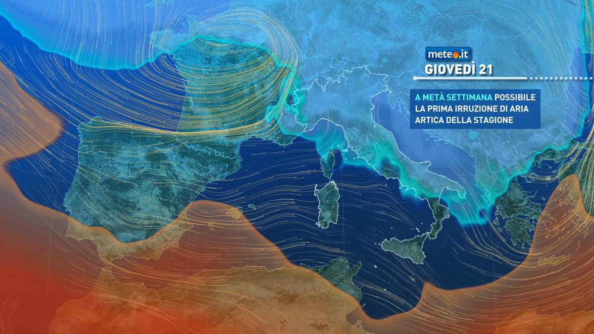 Meteo: Weekend sotto l'alta pressione, poi Assaggio d'Inverno