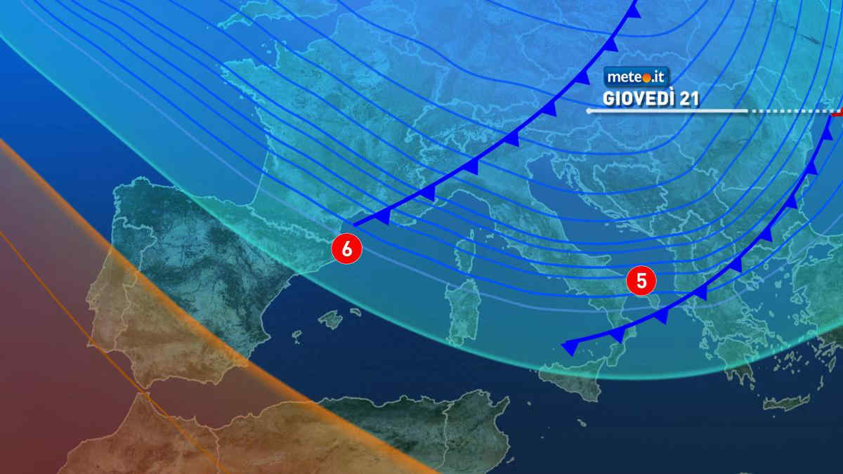 Meteo: domani maltempo invernale, possibile neve a bassa quota! Le previsioni dal 21 novembre