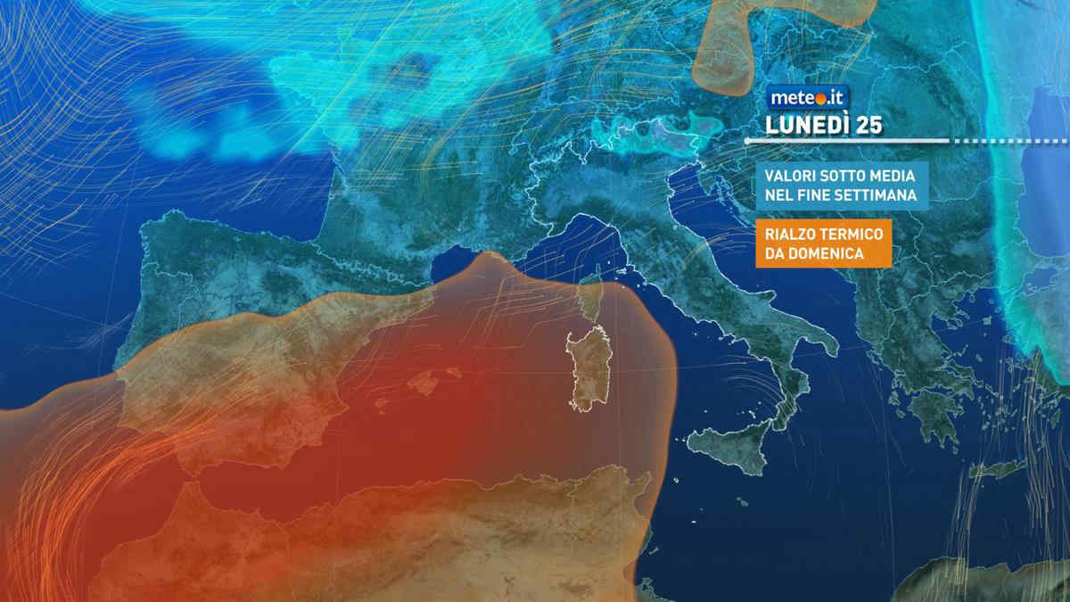 Meteo: l'alta pressione dà una spallata all'inverno a inizio settimana! La tendenza