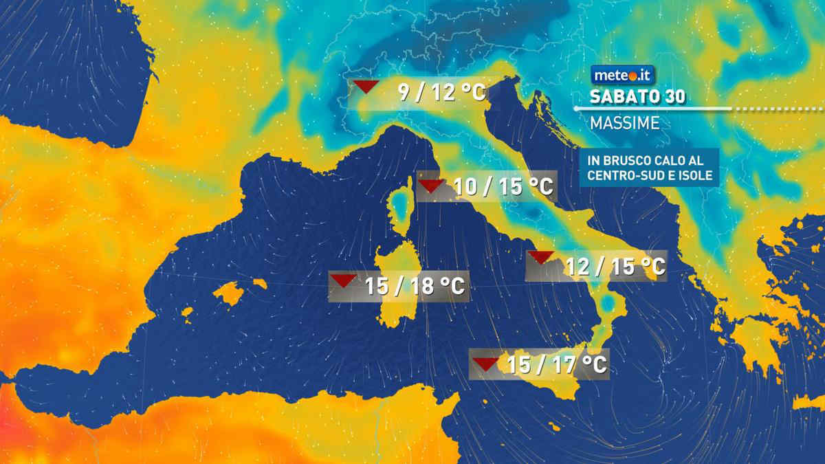 Meteo: clima freddo, venti e neve nel weekend! Le zone interessate