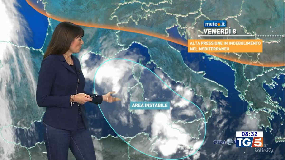 Meteo, s'indebolisce l'anticiclone: dove arriva la pioggia? Le previsioni da venerdì 8 novembre