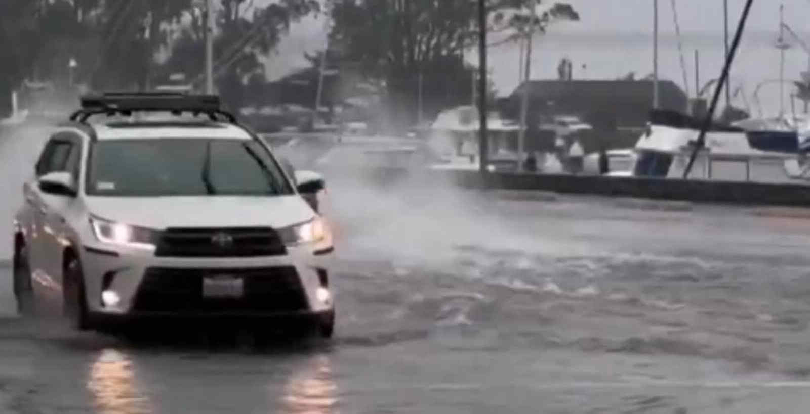 Maltempo California: a San Francisco strade sott'acqua