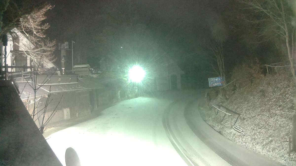 Neve in Abruzzo: bufera a Campo Imperatore e fiocchi a Roccaraso