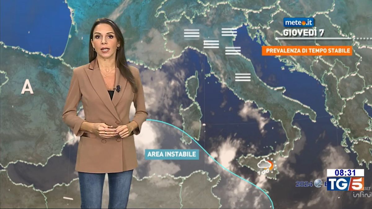 Meteo: tempo stabile e molte nebbie. Qualche pioggia: le zone interessate