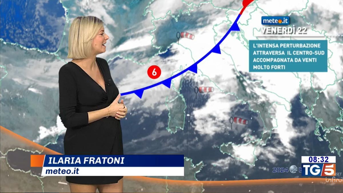 Meteo: la tempesta Caetano attraversa il Centro-Sud. Allerta venti e mareggiate