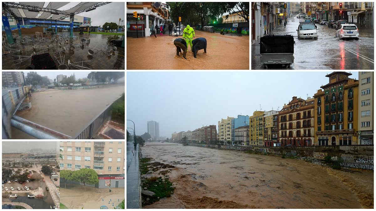 Maltempo in Spagna, piogge ed alluvione a Malaga: 3000 evacuati e scuole chiuse. Massima allerta sull’Andalusia per la Dana