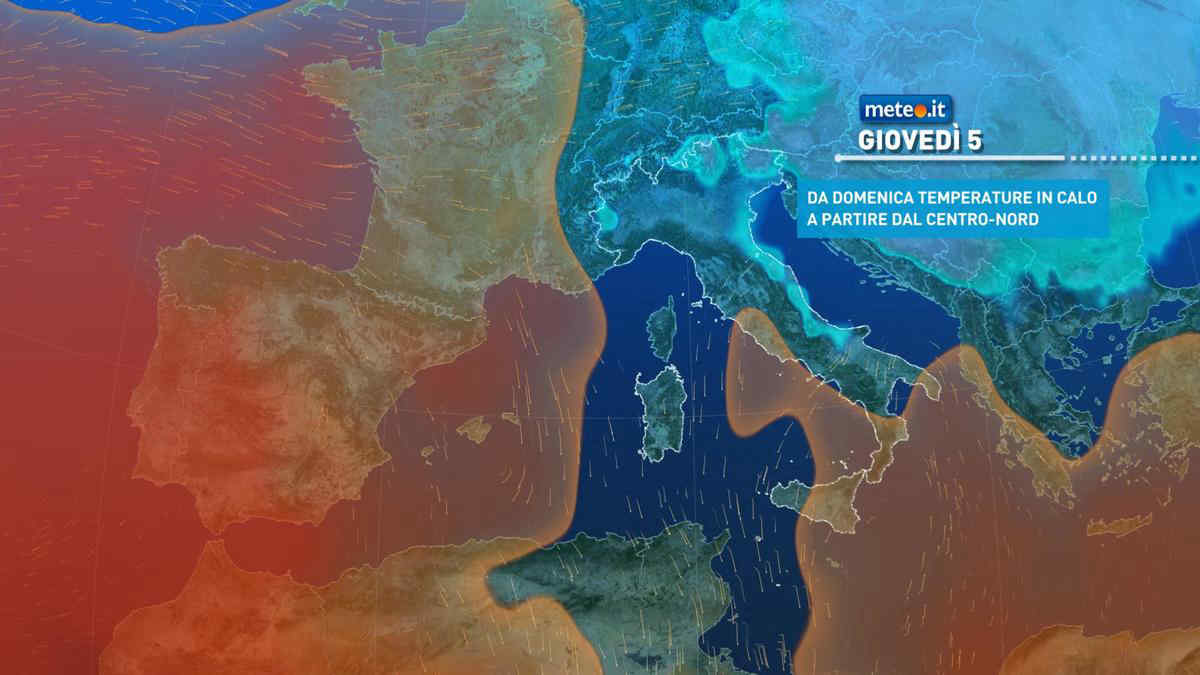 Meteo: ultime piogge al Sud nelle prossime ore, per l'Immacolata si conferma una nuova fase di maltempo