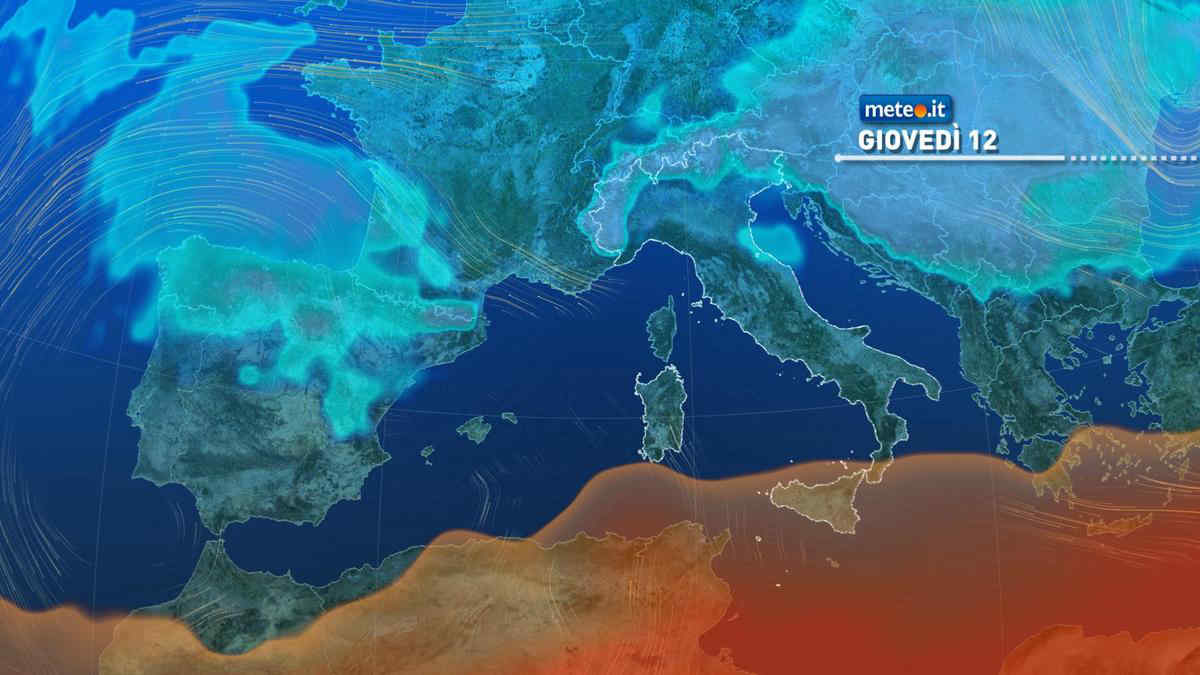 Meteo, domani arriva una nuova perturbazione: ecco dove porta la pioggia. Le previsioni dal 12 dicembre