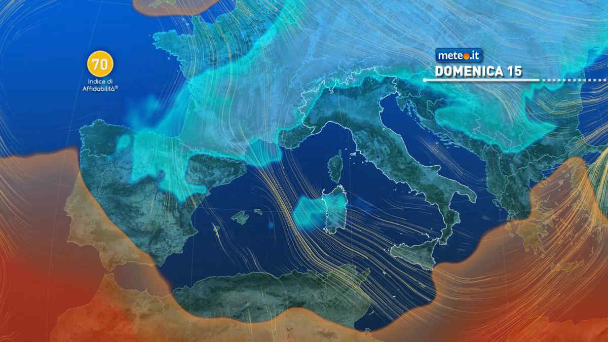 Meteo, 15 dicembre con piogge residue poi torna l'alta pressione: la tendenza