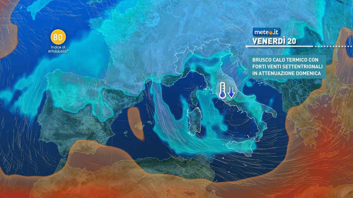 Meteo, maltempo in arrivo da giovedì 19: tornano anche neve e aria fredda. La tendenza