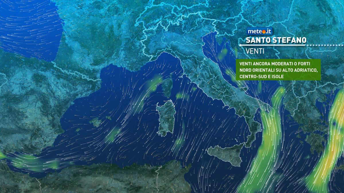 Meteo: ultime nevicate a Santo Stefano, poi torna l'anticiclone