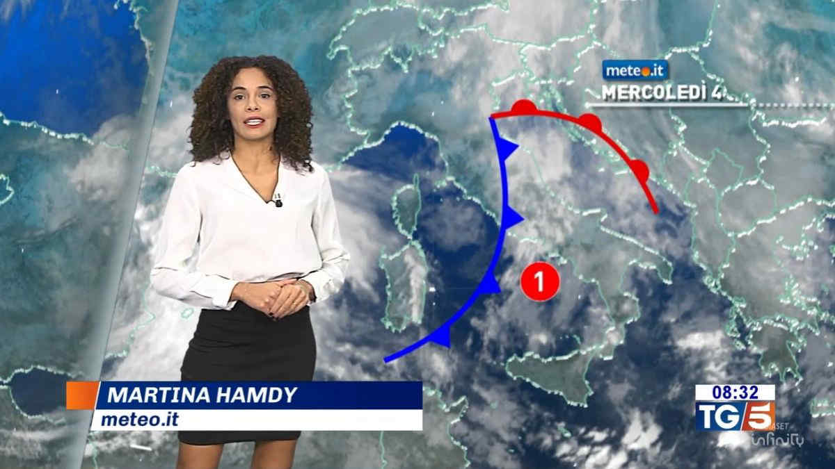 Meteo, 4 dicembre con clima invernale e maltempo al Centro-Sud