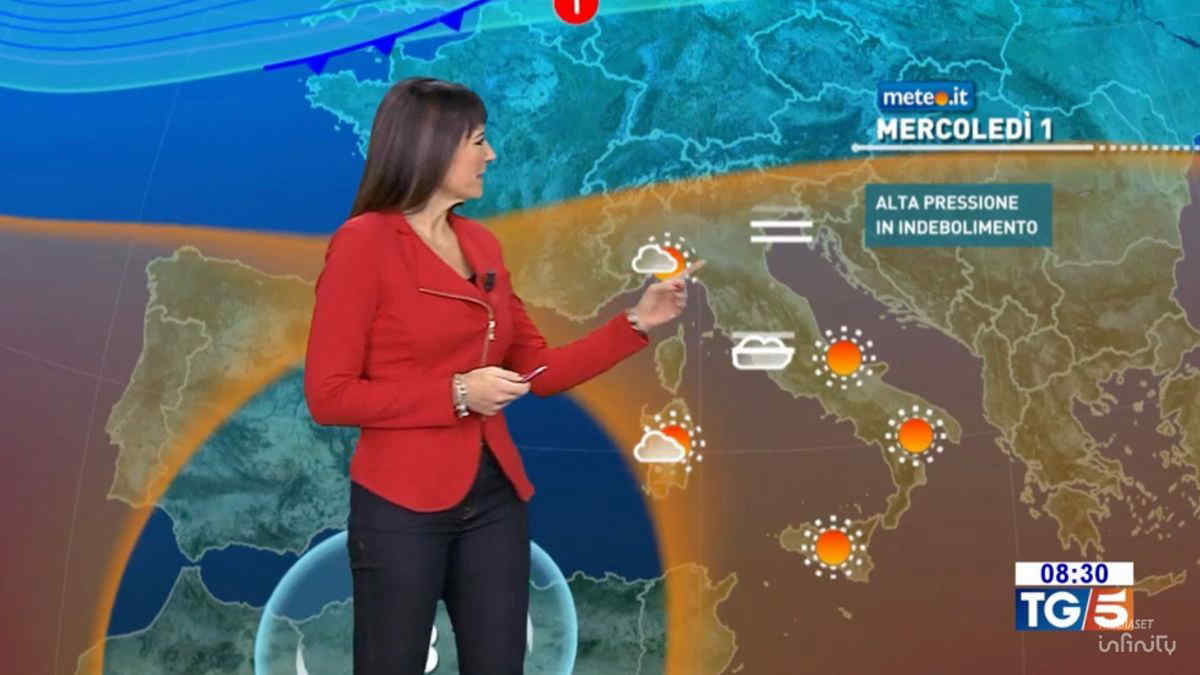 Meteo, San Silvestro stabile ma da Capodanno si cambia : le previsioni