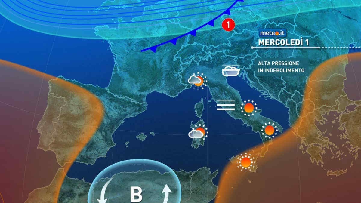 Meteo, 2025 al via con tempo stabile e nebbie poi nuova perturbazione