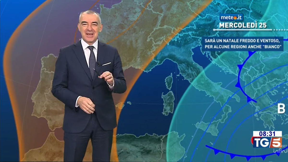 Meteo: Natale con molta neve al Centro-Sud! Attenzione ai venti: i dettagli