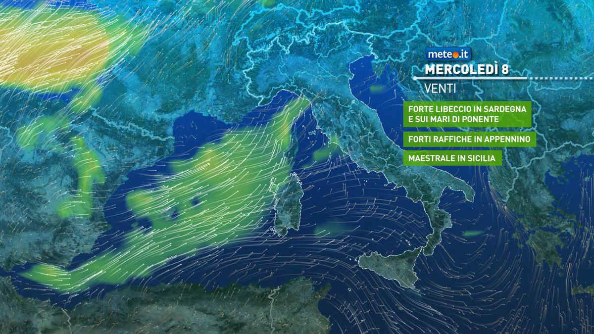 Meteo: 8 gennaio più stabile ma per poco! Altra perturbazione in arrivo