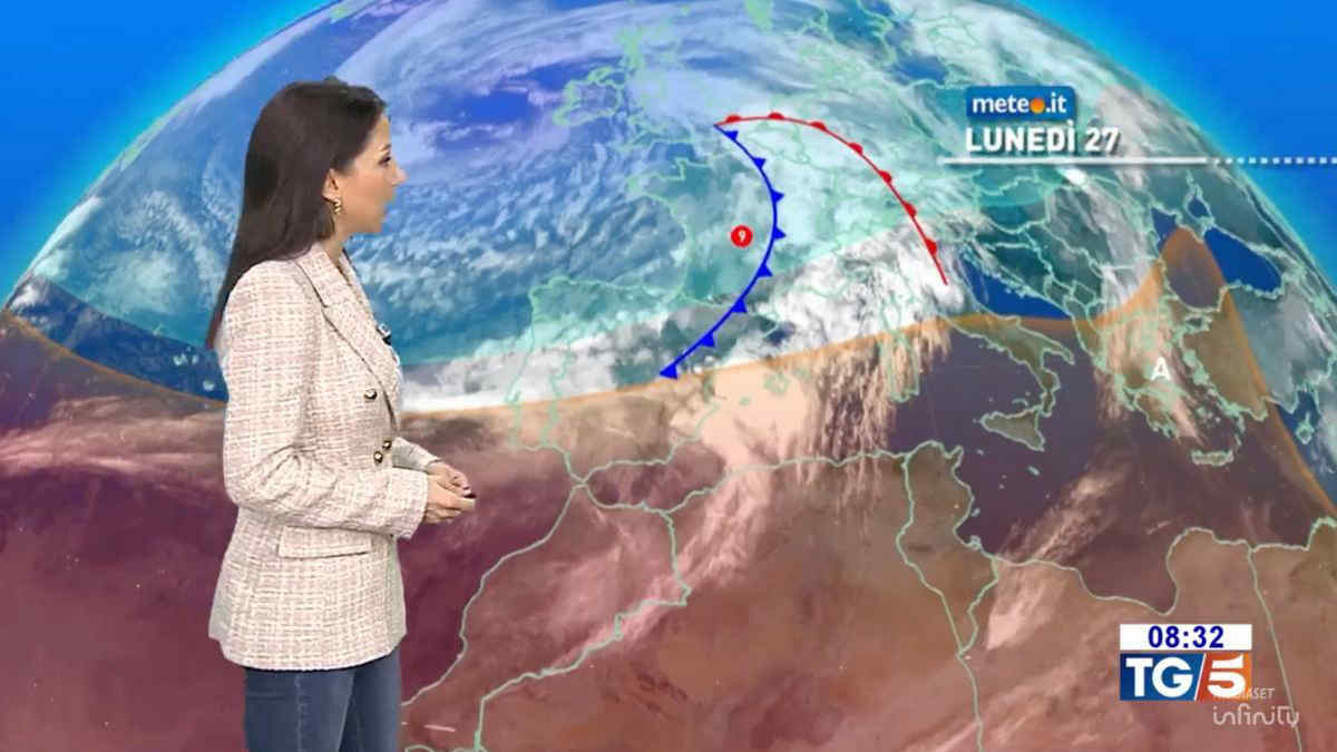 Meteo, forte maltempo al Nord: tempesta Herminia in transito