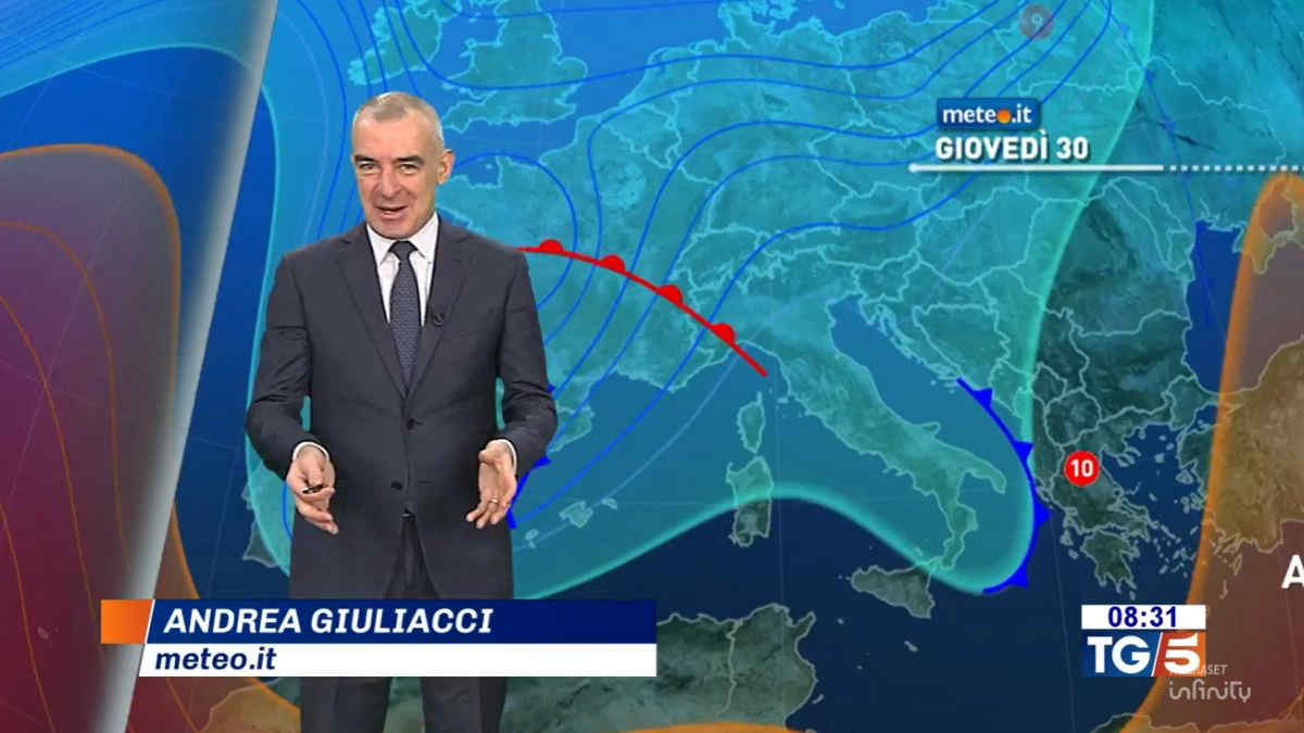Meteo, via vai di perturbazioni: ecco le zone a rischio maltempo. Le previsioni dal 29 gennaio