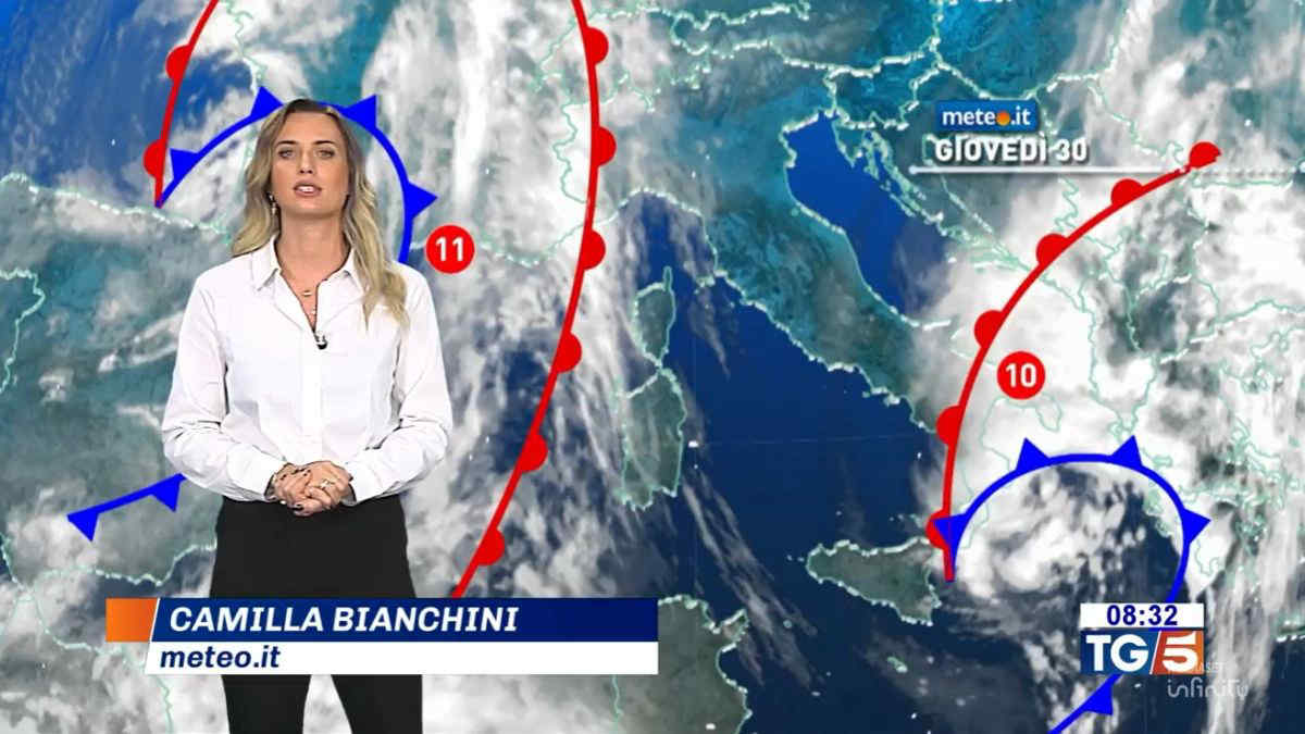 Meteo, 2 perturbazioni in azione sull'Italia! Ecco dove arriva la pioggia