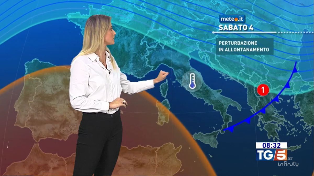 Meteo: piogge fino a sabato 4 e aria fredda. Le zone interessate