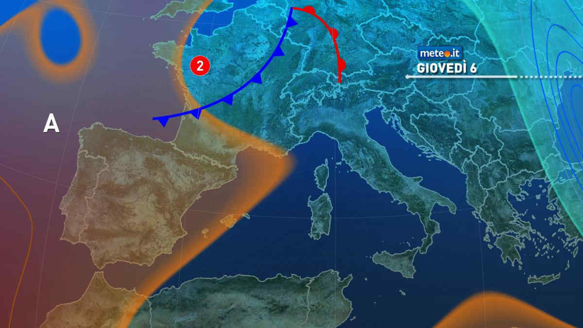 Meteo, alta pressione in ritirata: si conferma una nuova fase di maltempo. Le previsioni dal 6 febbraio