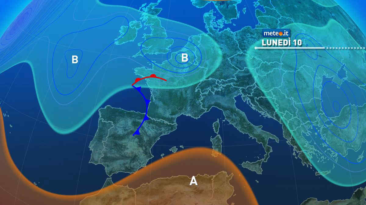 Meteo, nuove piogge in settimana: alta pressione lontana