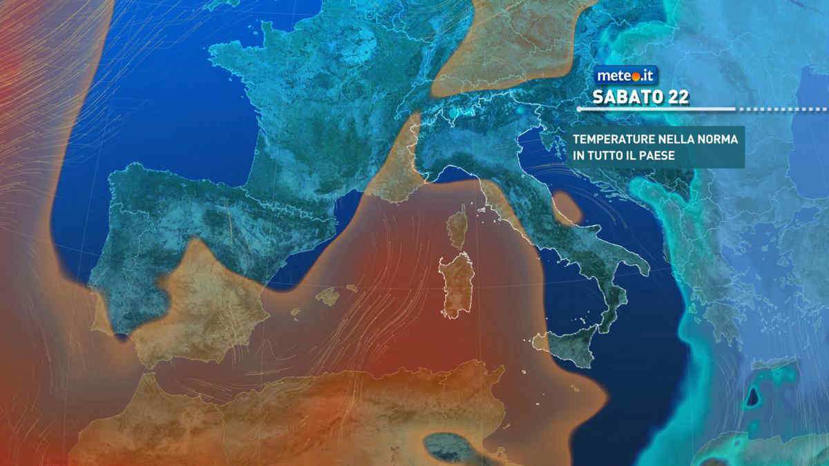 Meteo, weekend più mite ma con qualche pioggia: la tendenza da sabato 22 febbraio