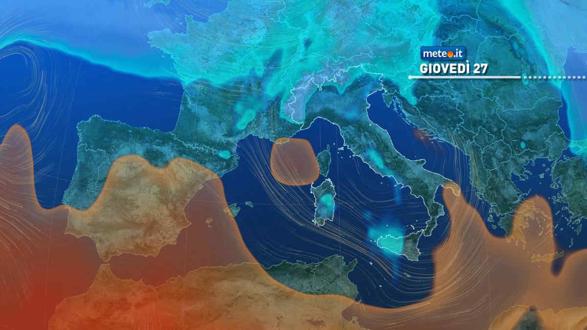 Meteo, da domani migliora ma per poco: le previsioni dal 27 febbraio
