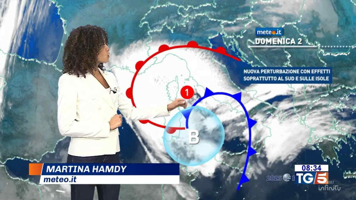 Domenica di maltempo sulle Isole e in parte del Centro-Sud. Le previsioni dal 2 febbraio