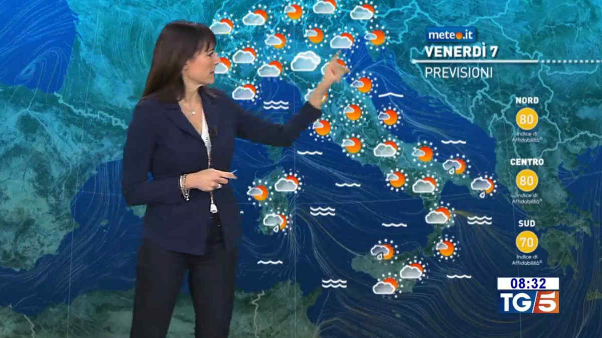 Meteo, in arrivo forti piogge e nevicate fino a bassa quota