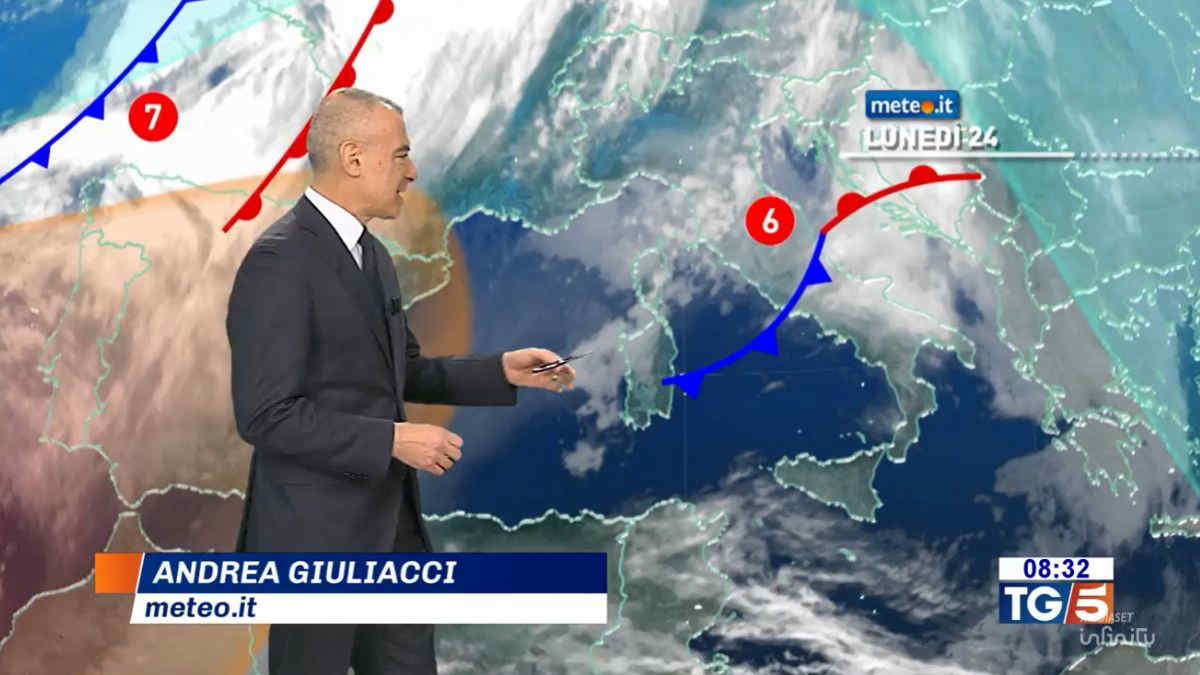 Meteo, via vai di perturbazioni sull'Italia: le zone a rischio maltempo dal 24 febbraio