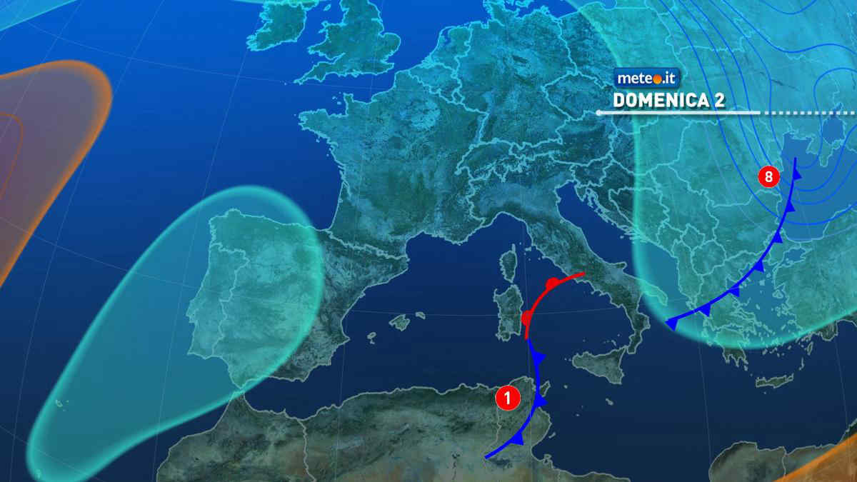 Meteo, 2 marzo instabile, ventoso e più freddo