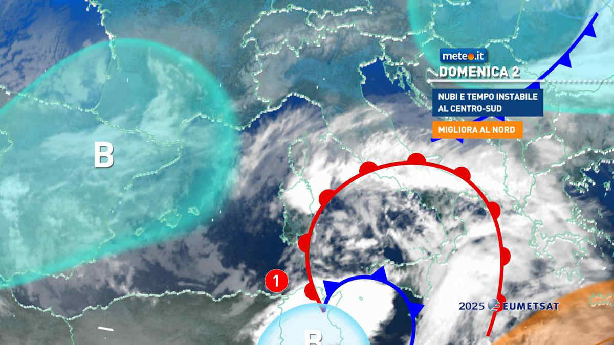 Meteo, 2 marzo instabile al Centro-sud poi clima primaverile