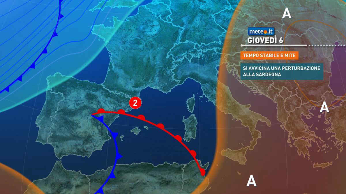 Meteo: l'Anticiclone cede sul finire di settimana! Dal caldo anomalo alla neve: la tendenza