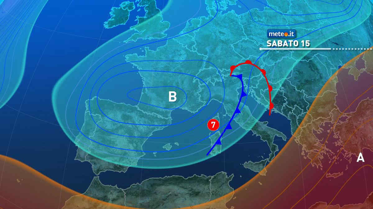 Meteo, insiste il maltempo: sabato da allerta rossa e rischio criticità. Le previsioni dal 15 marzo