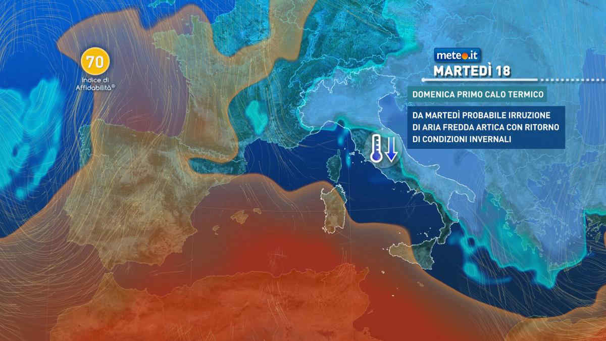 Meteo, colpo di coda dell'inverno: torna l'aria artica! La tendenza nei dettagli