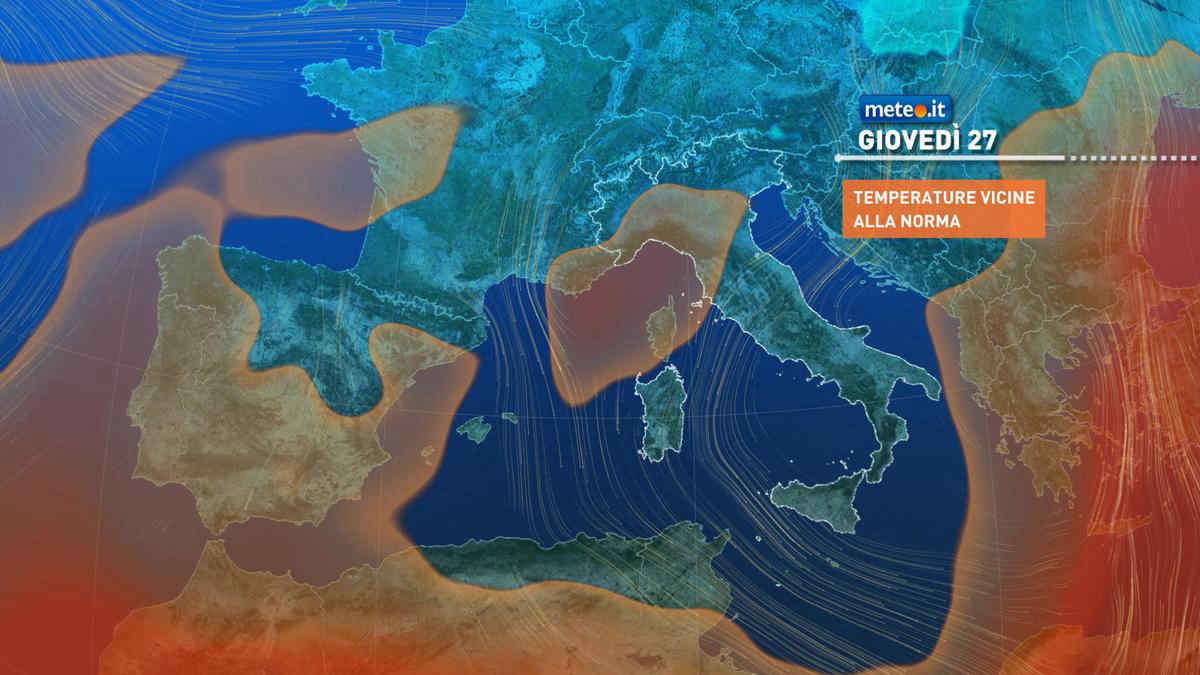 Meteo, 20 gradi al Nord e piogge al Sud: la tendenza