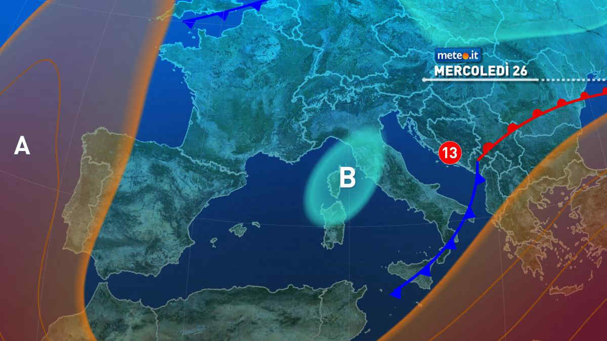 Meteo, 26-27 marzo sotto il segno della variabilità: le previsioni