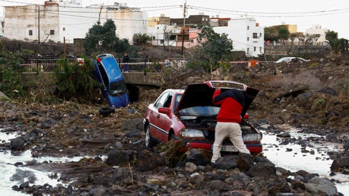 Maltempo Spagna: alluvione a Gran Canaria, la situazione