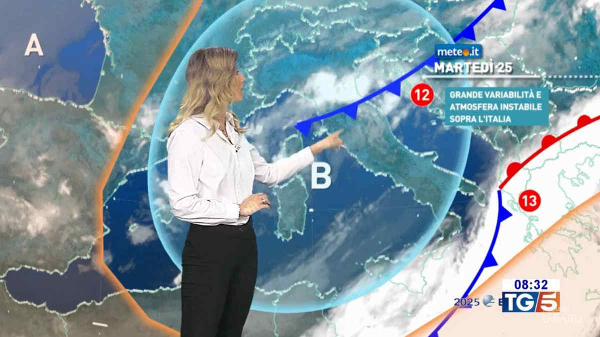 Meteo, 25-26 marzo tra sole e piogge: prosegue la fase instabile