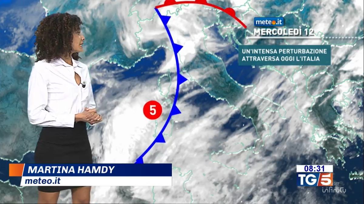 Meteo: 12 marzo con rischio di forti temporali e criticità. Ecco dove