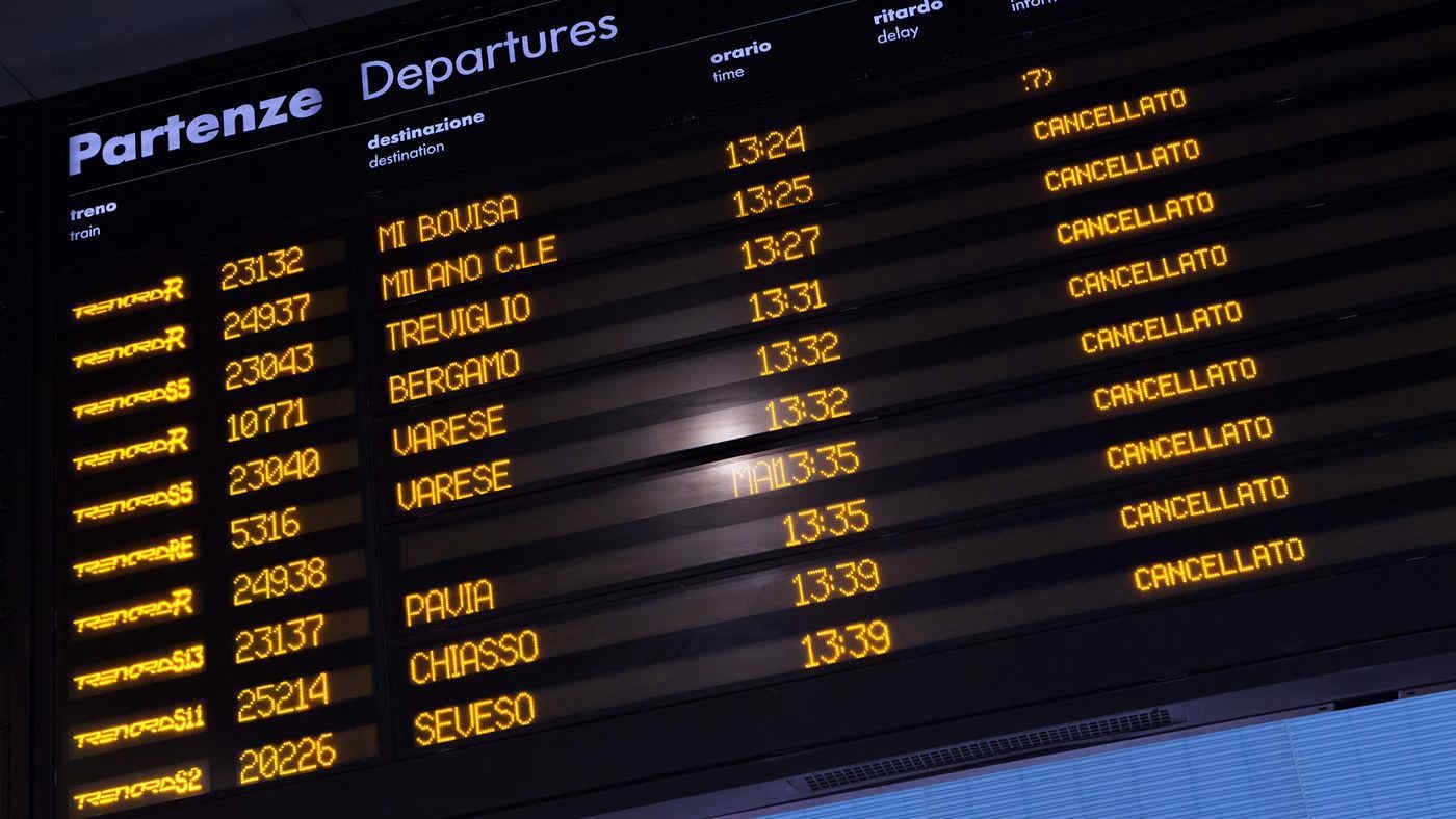 Sciopero nazionale dei treni per il 6 maggio: chi si ferma e gli orari dello stop