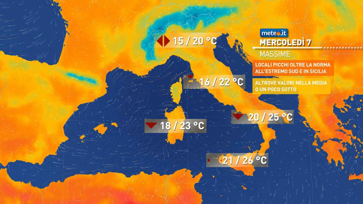 Meteo: ancora piogge e temporali, rischio di fenomeni intensi. Ecco dove