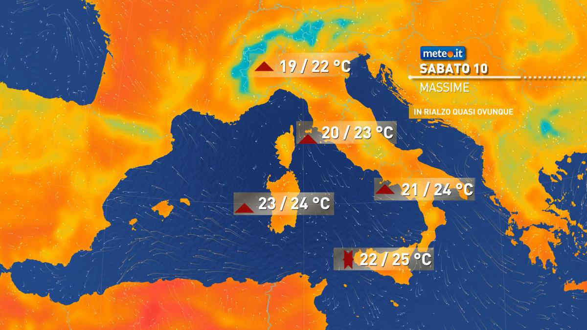 Meteo, weekend tra sole e temporali: le previsioni da sabato 10 maggio