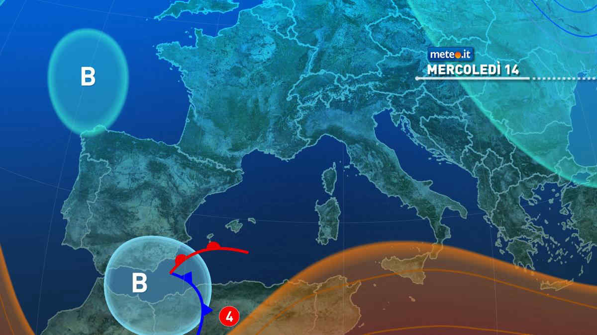 Meteo: mercoledì 14 più stabile, poi maltempo con nubifragi e forti venti!
